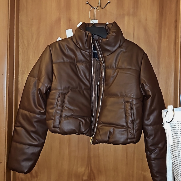 Fashion Nova Jackets & Blazers - Puffer Crop Jacket